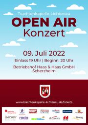 Tickets für Open Air Konzert der Trachtenkapelle Lichtenau am 09.07.2022 - Karten kaufen